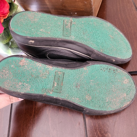 Lacoste black leather high top shoes - Picture 6 of 6